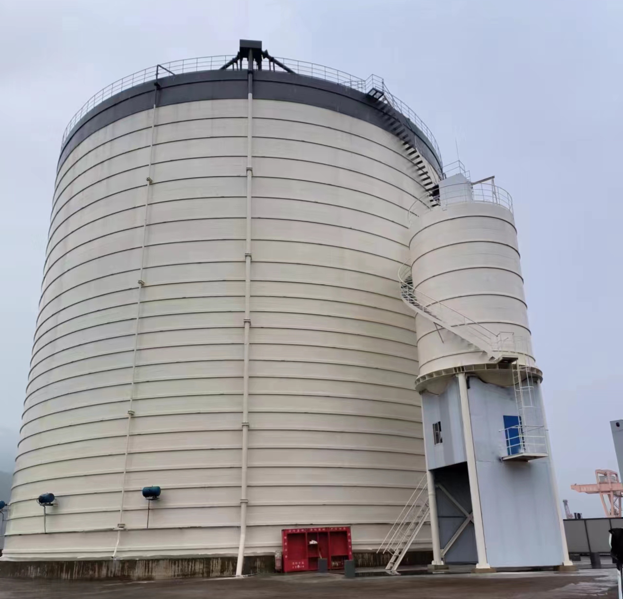 回民10万吨水泥钢板库