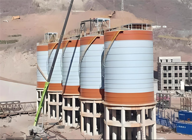 回民高架钢板仓