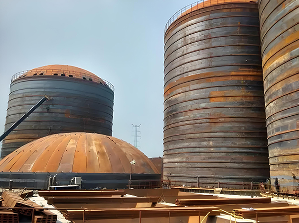 回民焦粉钢板仓